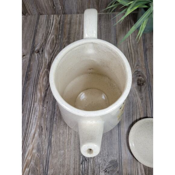 Vintage McCoy Cookie Jar Coffee Pottery Canister - Picture 4 of 6